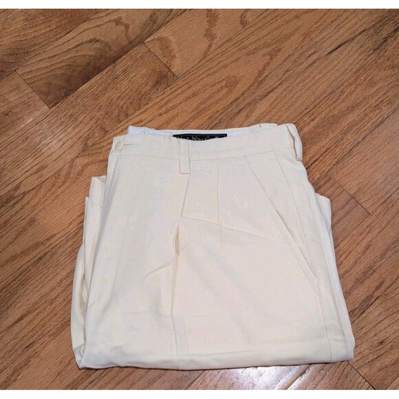 Nat Nast Men's Size 36 Pale Yellow 100% Silk Luxury Originals Shorts - Picture 2 of 7